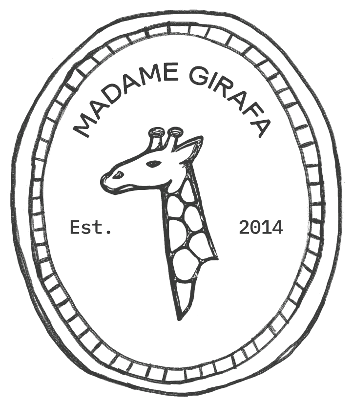 Selo Madame Girafa, estabelecida em 2014